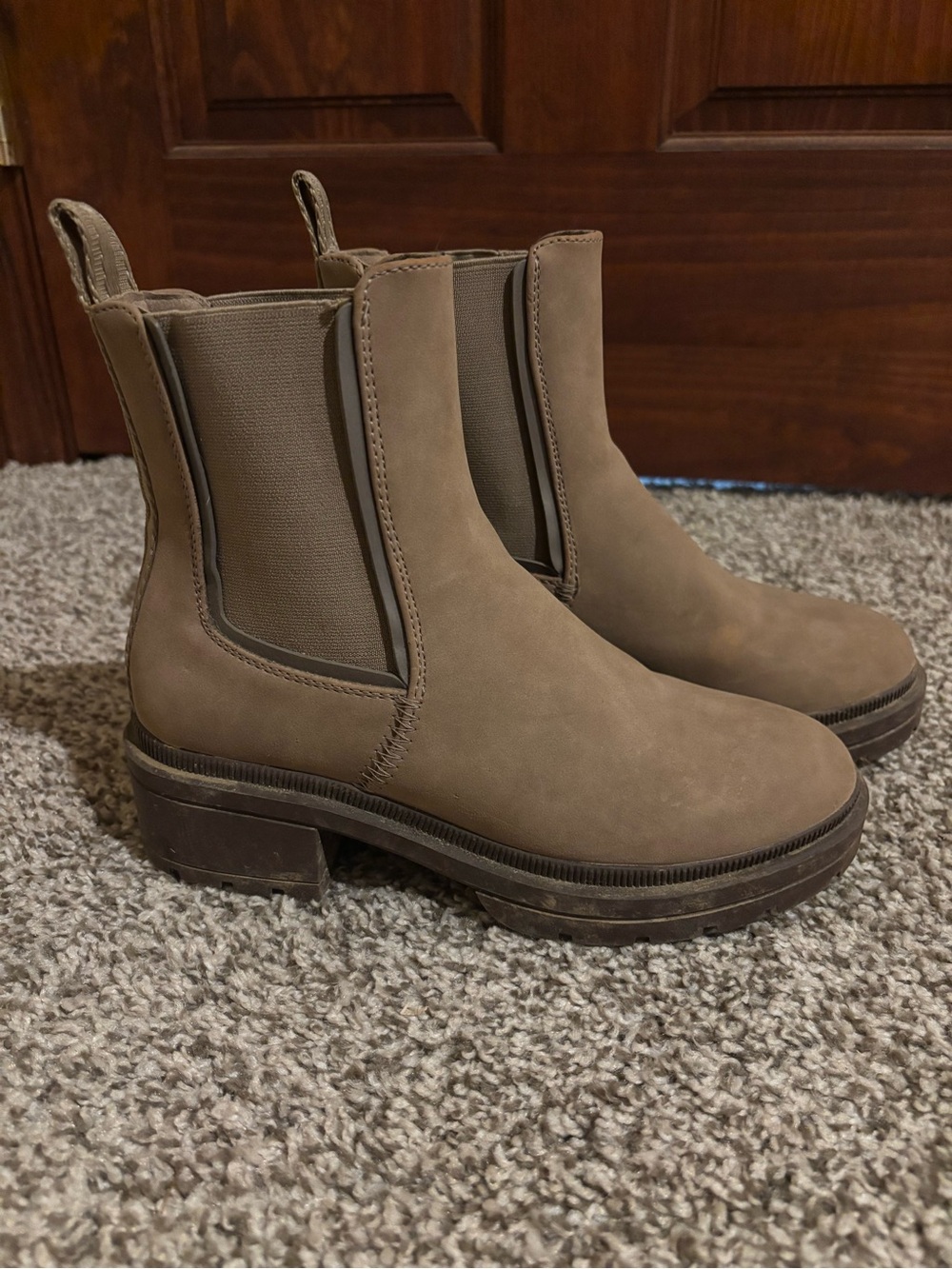 Rocket Dog Taupe Chelsea Ankle Boots